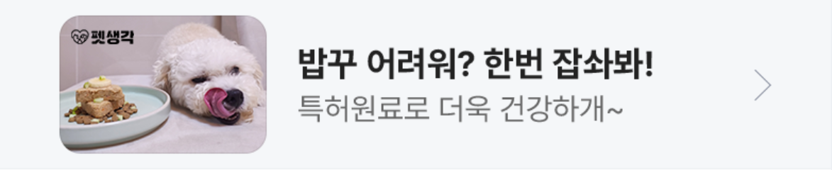 식품/제과 배너